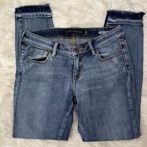5 for $25| P.S. Erin Wasson Distressed Low Rise Cropped Jeans Size 24